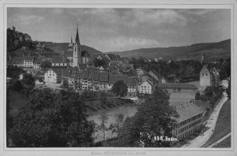 Baden, Vue générale (um 1890)